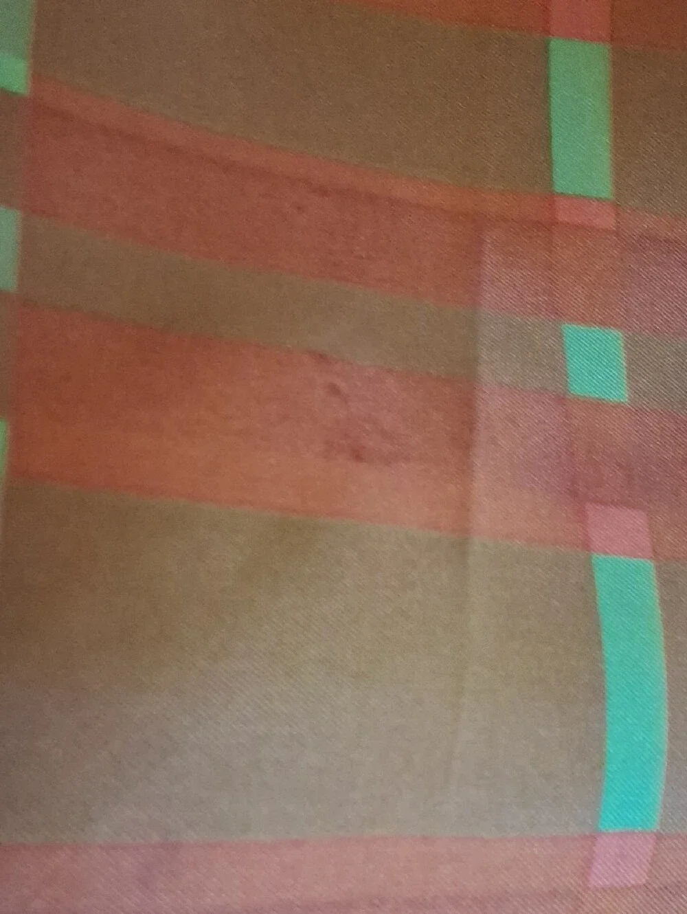 Paoli Retro Orange & Lime Scarf